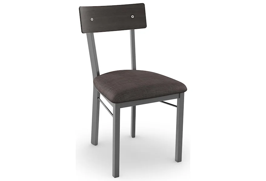 Urban Lauren Chair with Cushion Seat by Amisco at Esprit Decor Home Furnishings